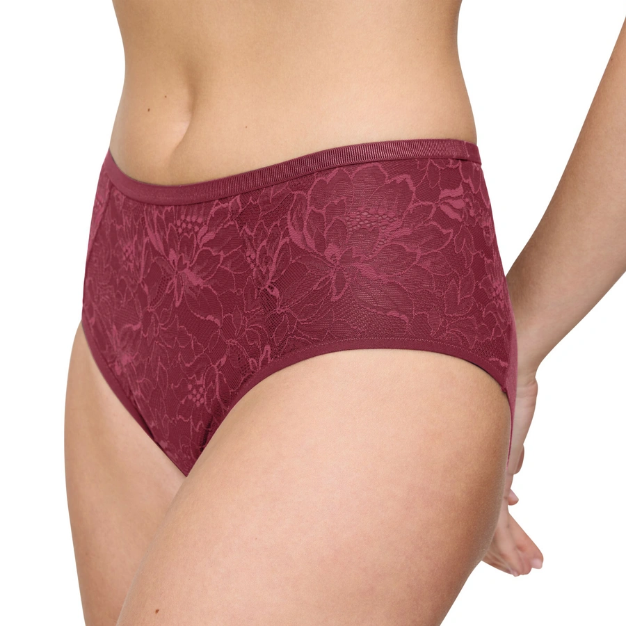 Amourette Charm, Rouge avec motifs, large