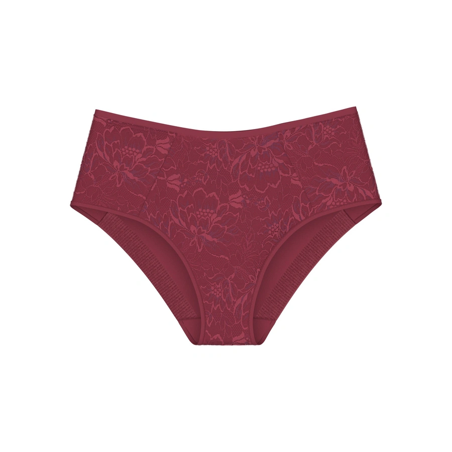 Amourette Charm, Rouge avec motifs, large