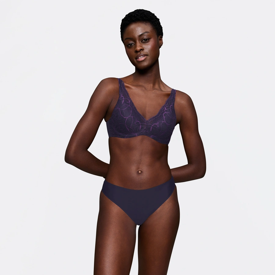 Body Make-Up Illusion Lace, Dunkelblau, large