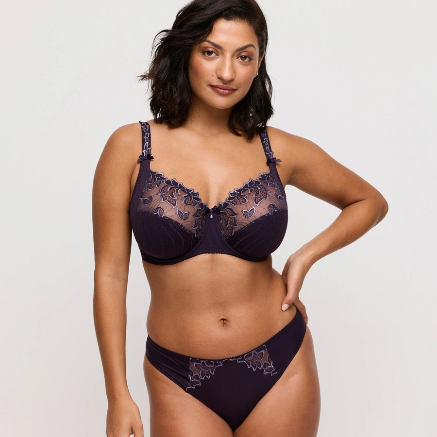 Deauville, Violette gemustert, large