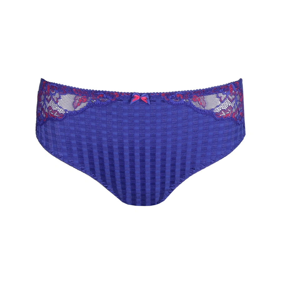 Madison, Bleu avec motifs, large