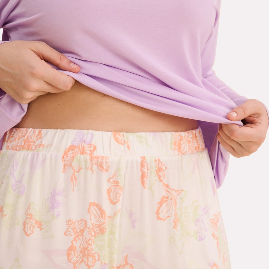 Catja, Snow white/undyed AOP, large