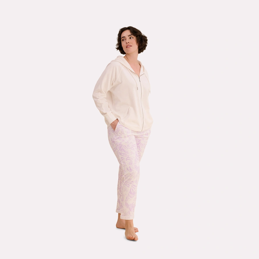 Anouk, Snow white/undyed AOP, large