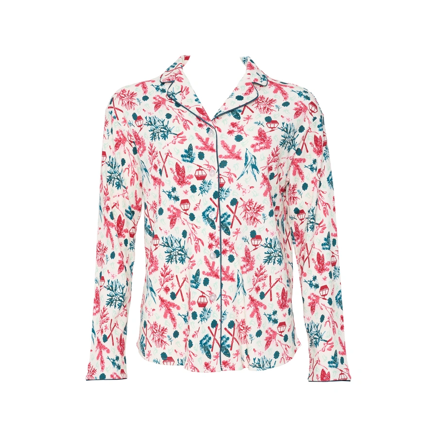 Beeja, Snow white/undyed AOP, large