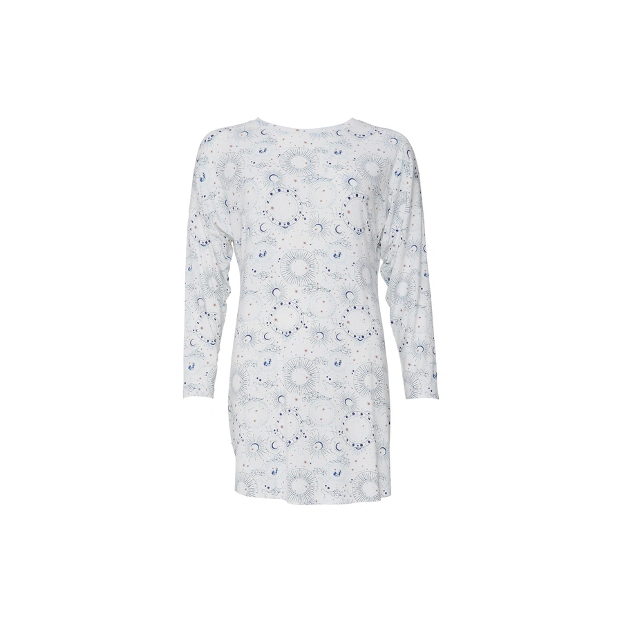 Bahira, Snow white/undyed AOP, large