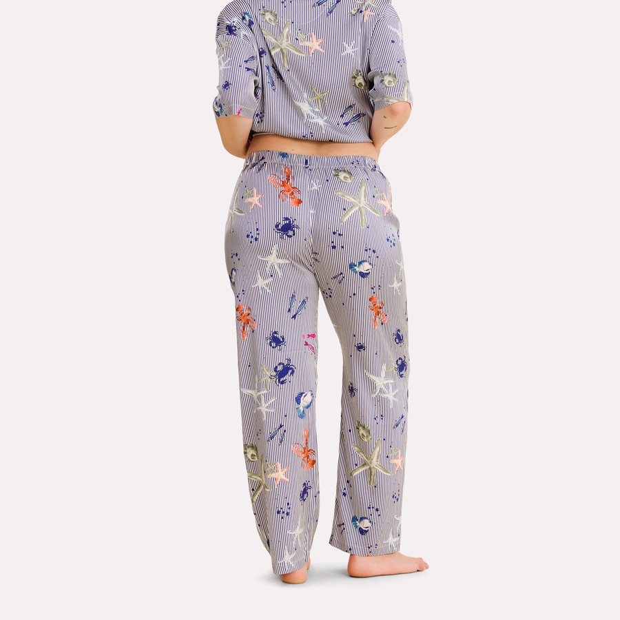 Cassia, dutch blue AOP, large