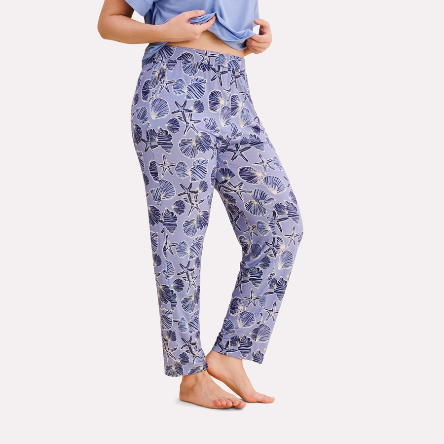 Carol, Bel air blue AOP, large