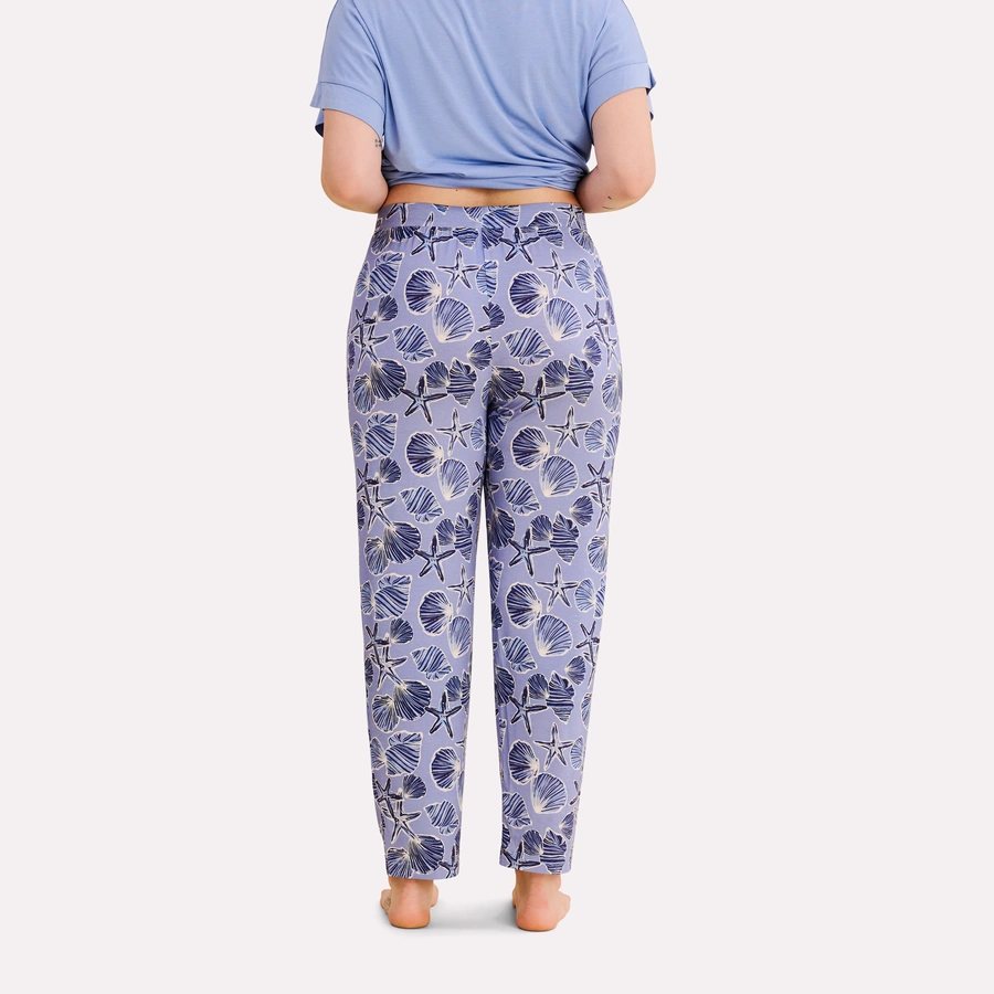 Carol, Bel air blue AOP, large