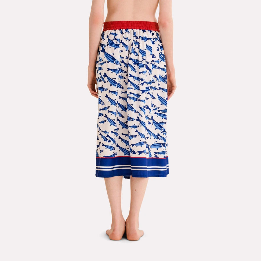 Charlize, Naturale con motivo, large