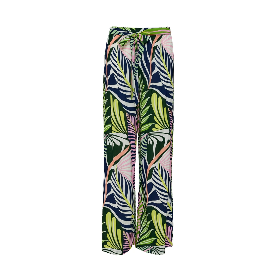 Courtney, Dunkelgr&uuml;n gemustert, large