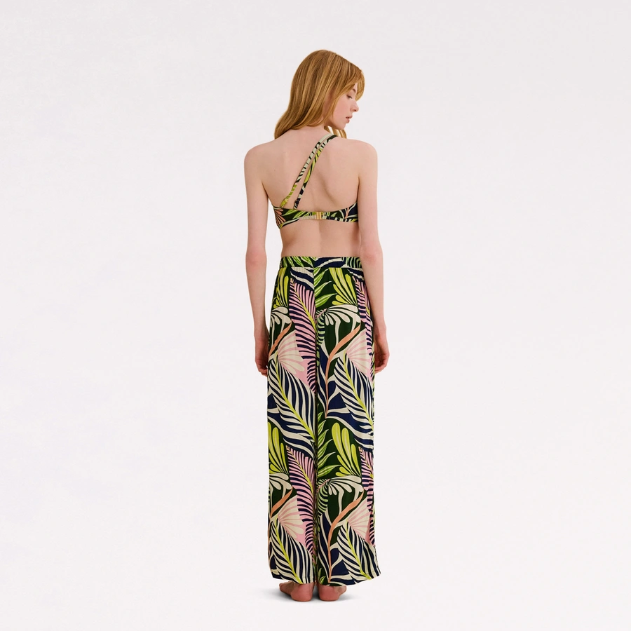 Courtney, Dunkelgr&uuml;n gemustert, large