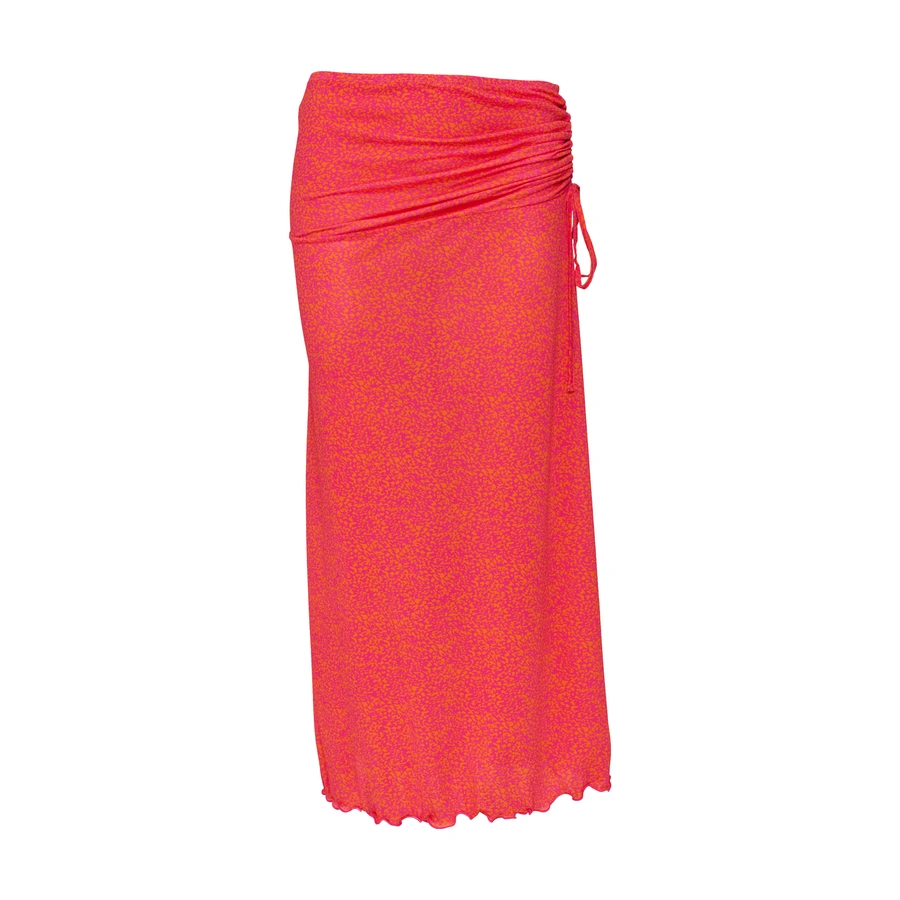 Camille, Pink avec motifs, large