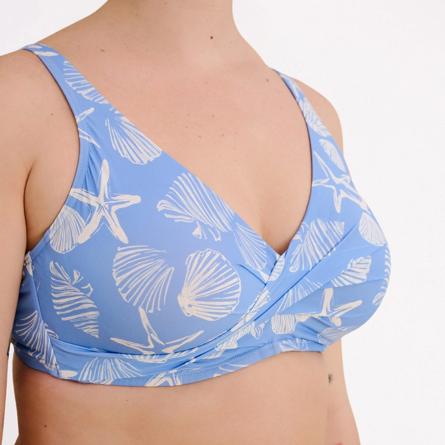 Caren, Hellblau gemustert, large