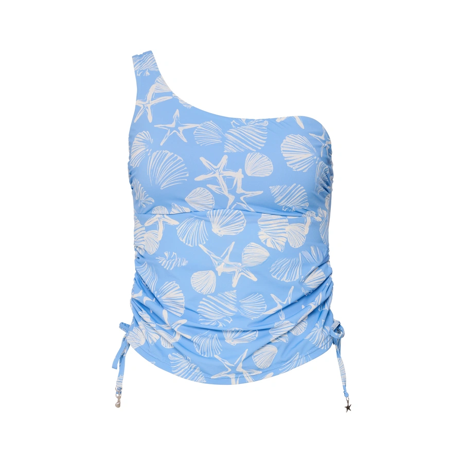 Caren, Hellblau gemustert, large