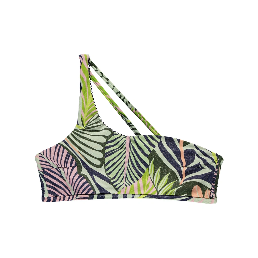 Courtney, Dunkelgr&uuml;n gemustert, large