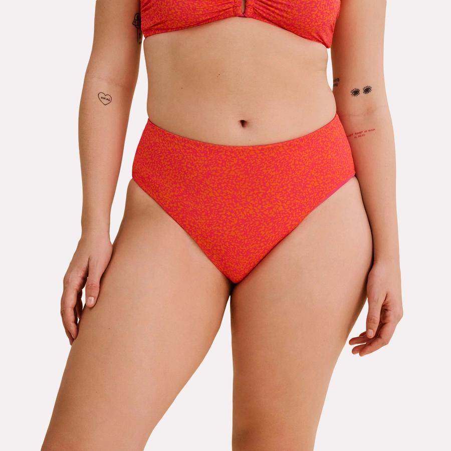 Camille, Pink gemustert, large