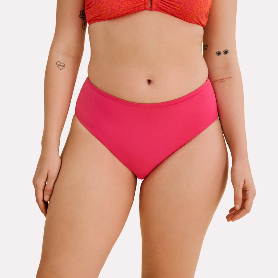 Camille, Pink gemustert, large