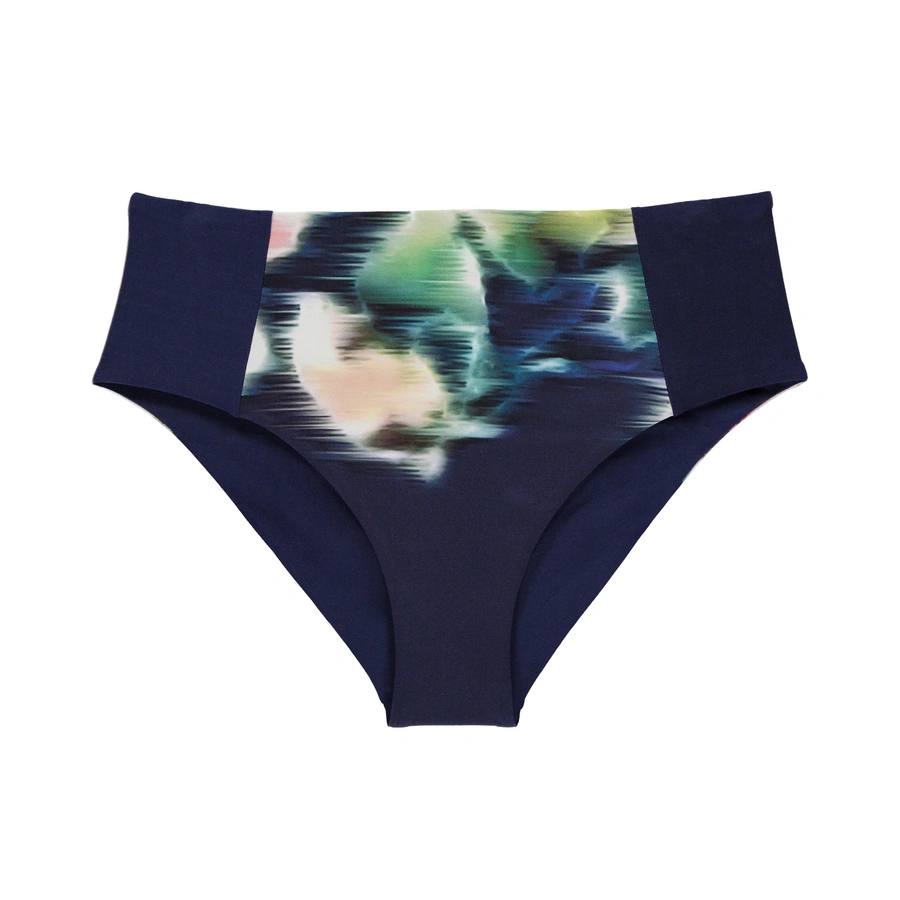 Carlotta, Dunkelblau gemustert, large