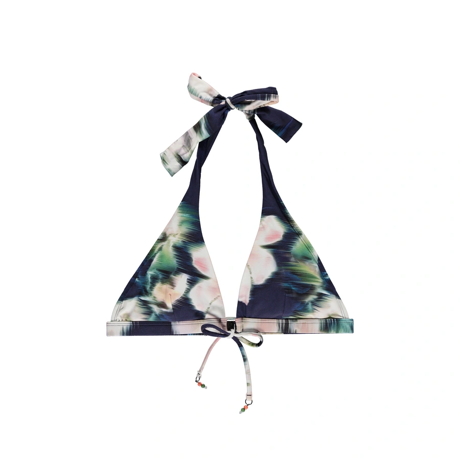 Carlotta, Dunkelblau gemustert, large