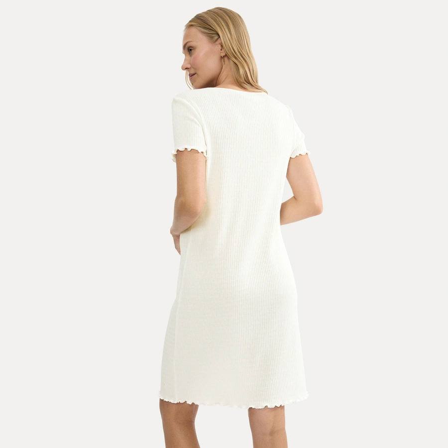 Mix & Match Pointelle, Blanc, large