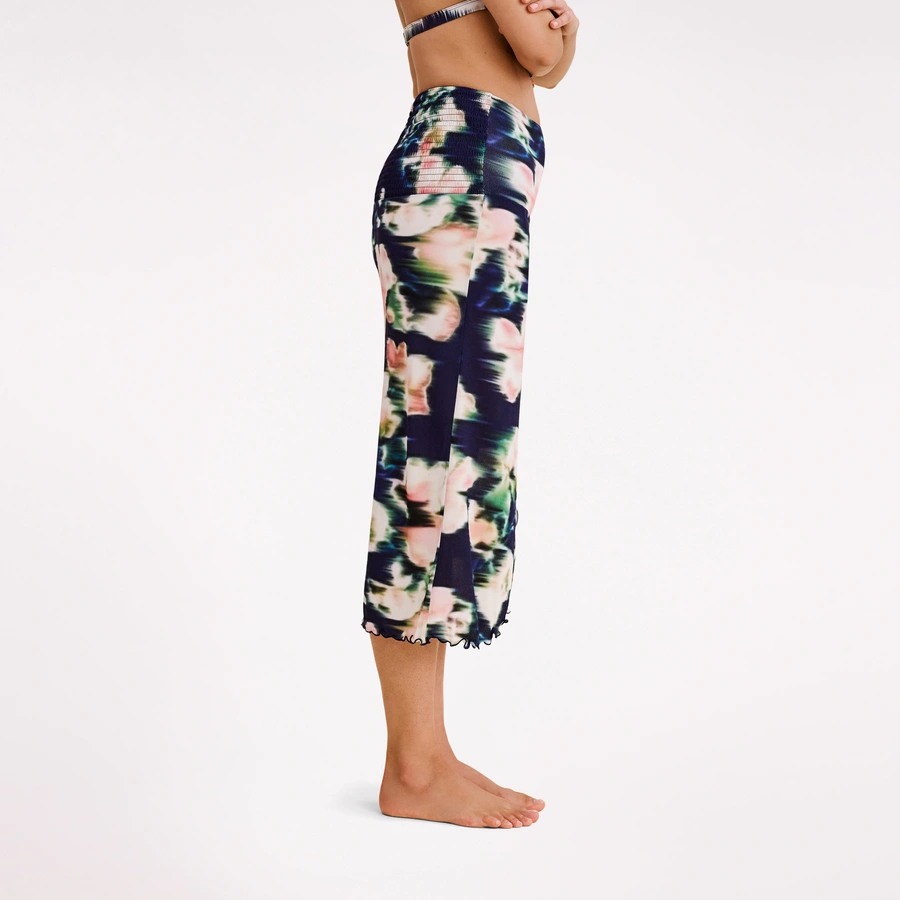 Carlotta, Dunkelblau gemustert, large