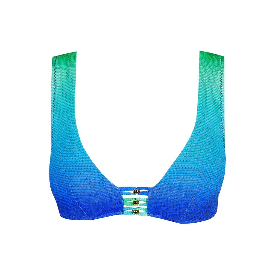 Nusa Dua, Aqua gemustert, large