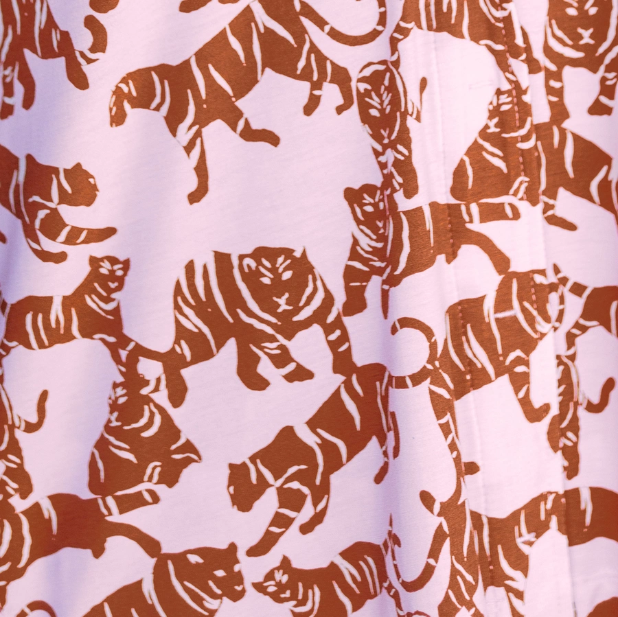 Stay Cool, Rose avec motifs, large