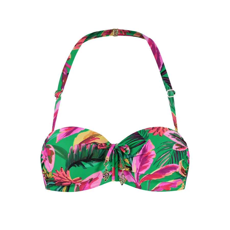 Floral Forest, Verde con motivo, large