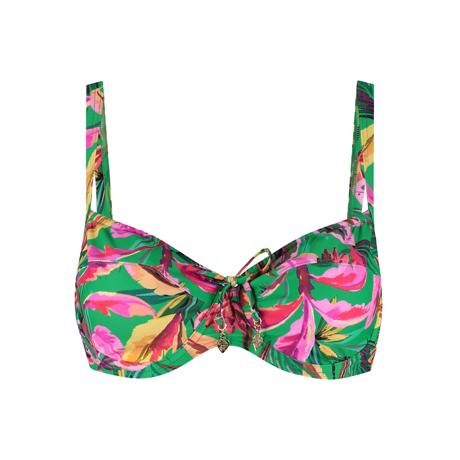 Floral Forest, Verde con motivo, large