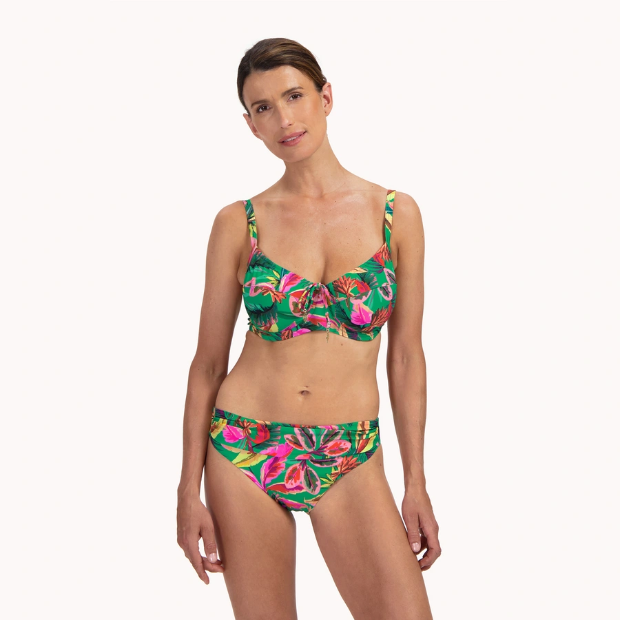 Floral Forest, Verde con motivo, large