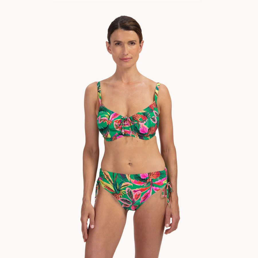 Floral Forest, Verde con motivo, large