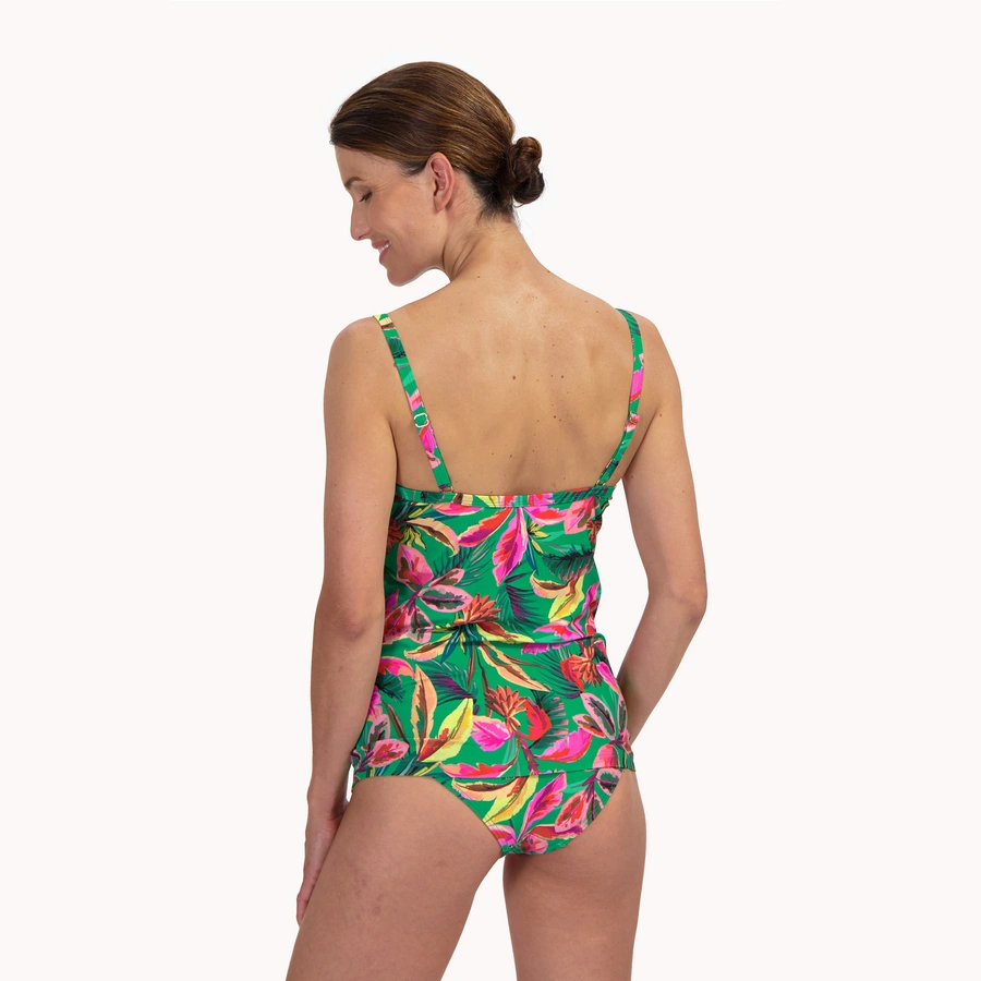 Floral Forest, Verde con motivo, large