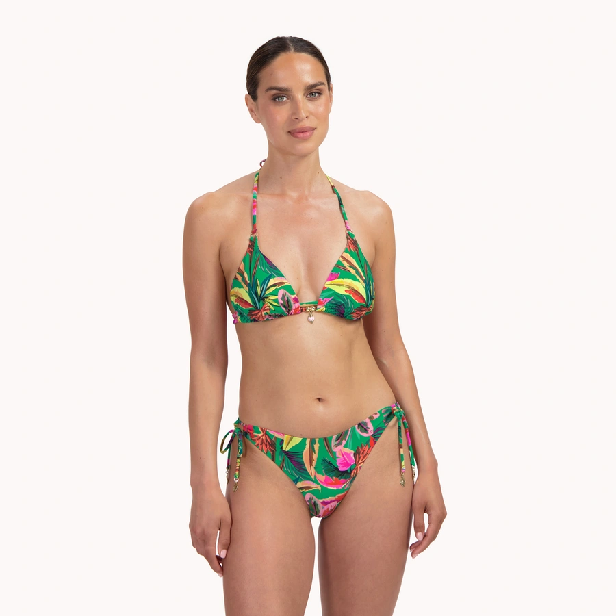 Floral Forest, Verde con motivo, large