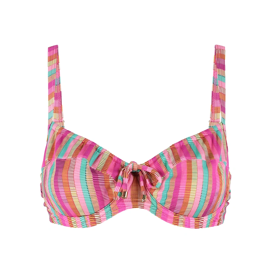 Tropical Lines, Pink con motivo, large
