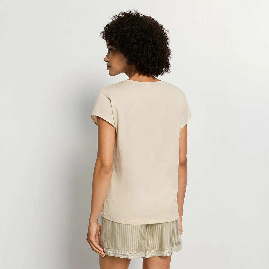 Natural Shirt, Beige, large