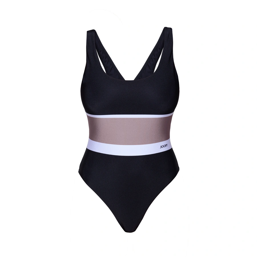 Block Stripe, Noir, large