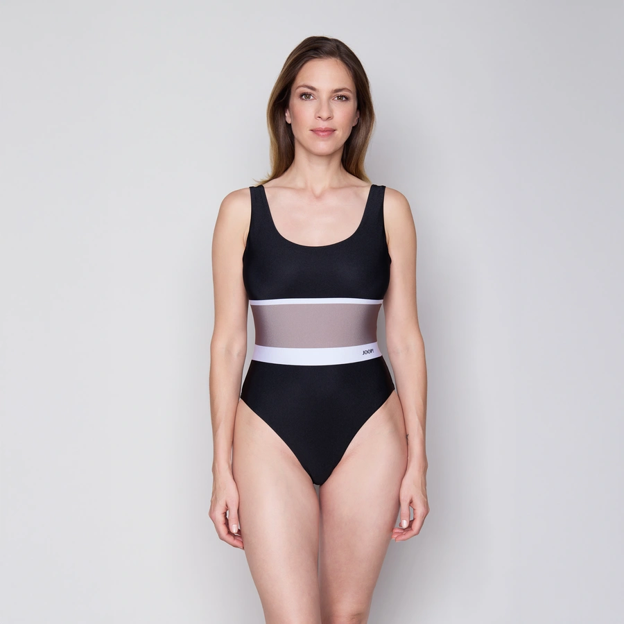 Block Stripe, Noir, large