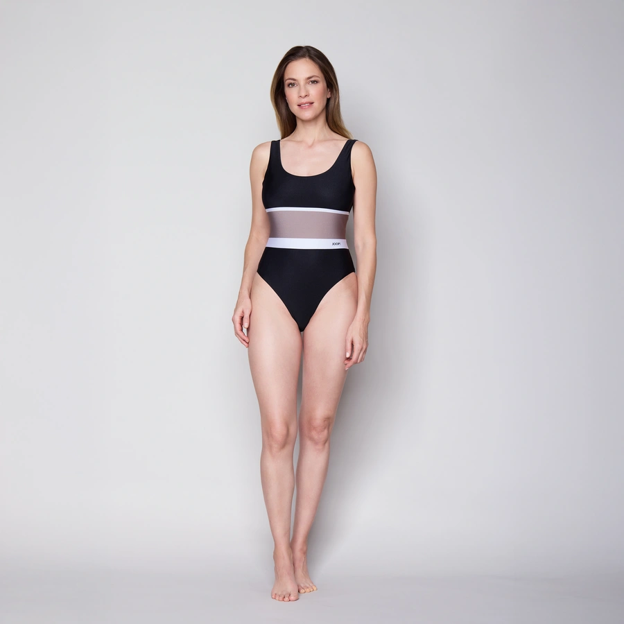 Block Stripe, Noir, large