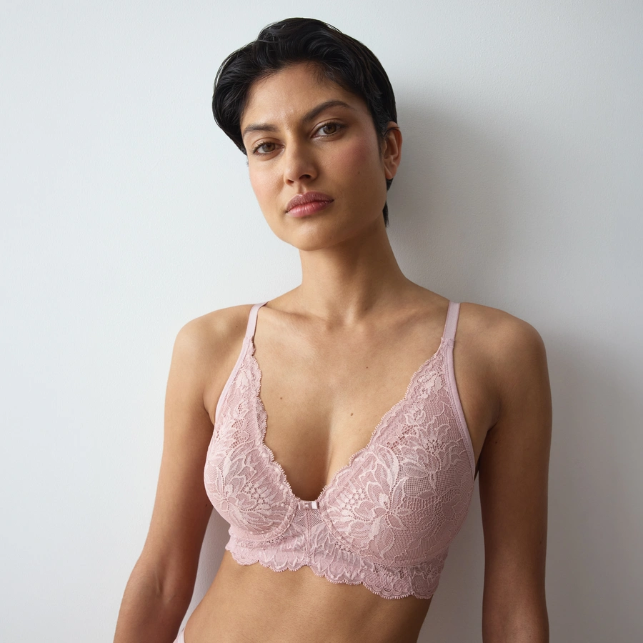 Amourette Charm, Vieux rose, large