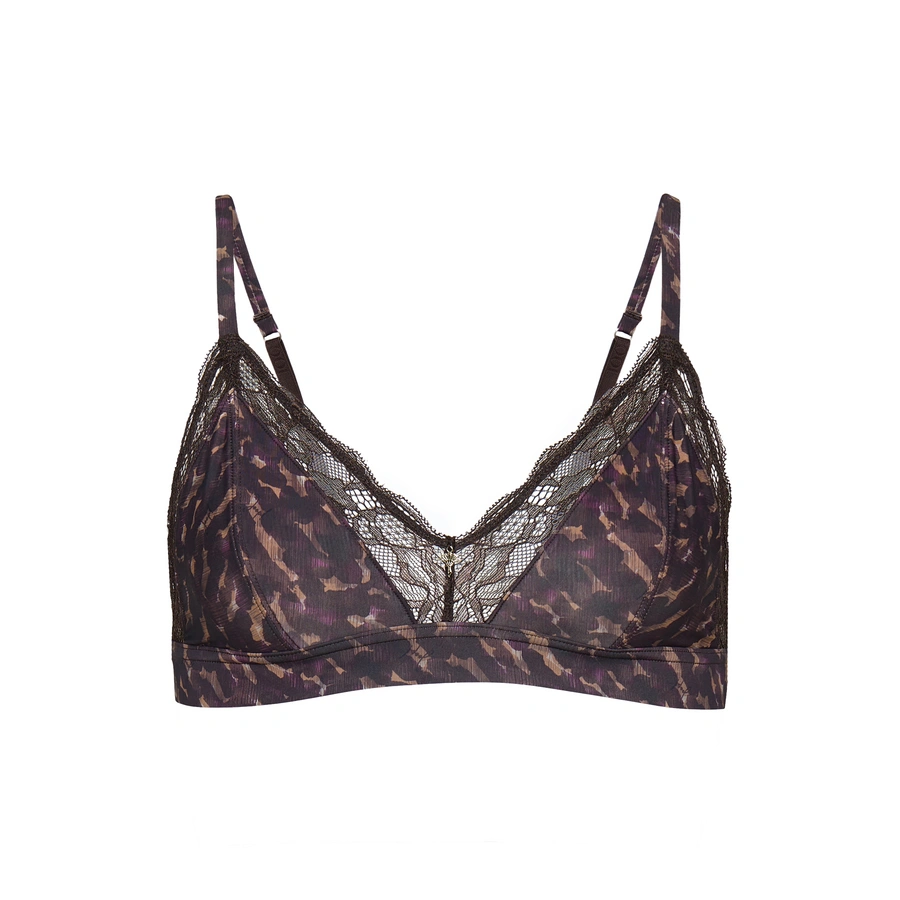 Opulent, Schwarz gemustert, large